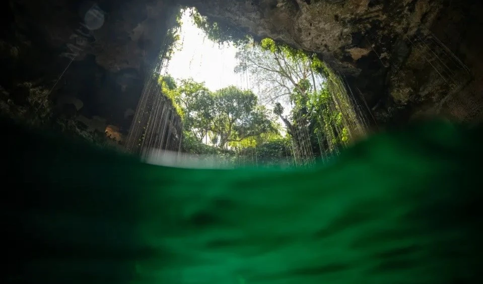 Descubren el segundo agujero azul más profundo del mundo en México. Foto: Getty Images.