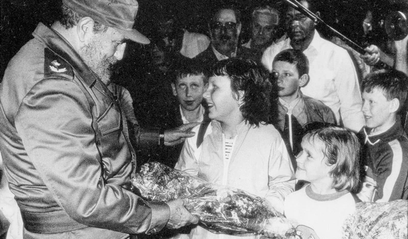 Los niños de Chernóbil y Cuba