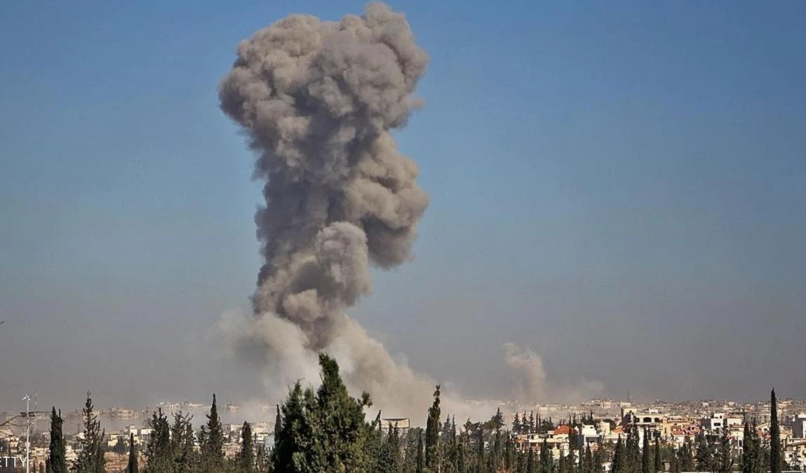 Bombardeos sauditas en territorio yemenita.