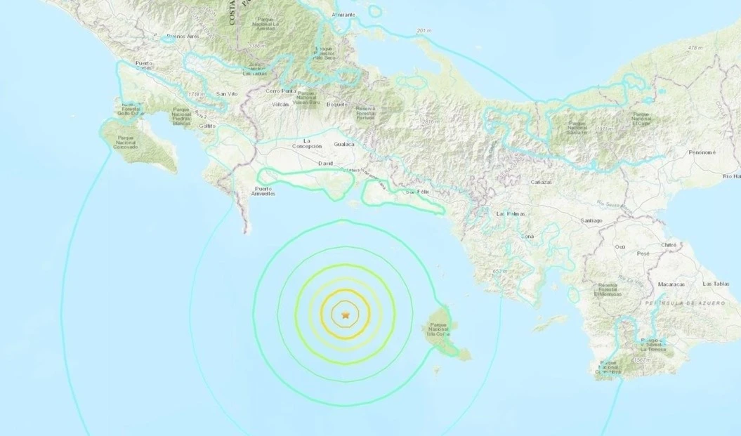 Un sismo de magnitud 6,8 sacudió la costa de Panamá