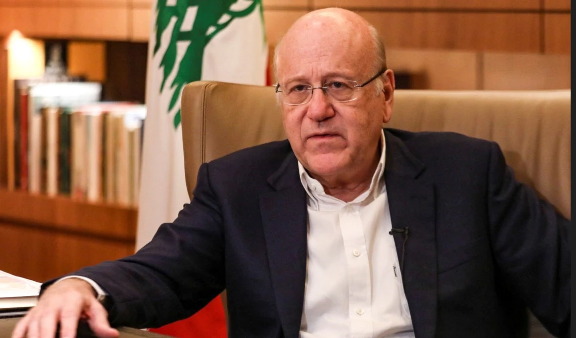 El primer ministro libanés, Najib Mikati.