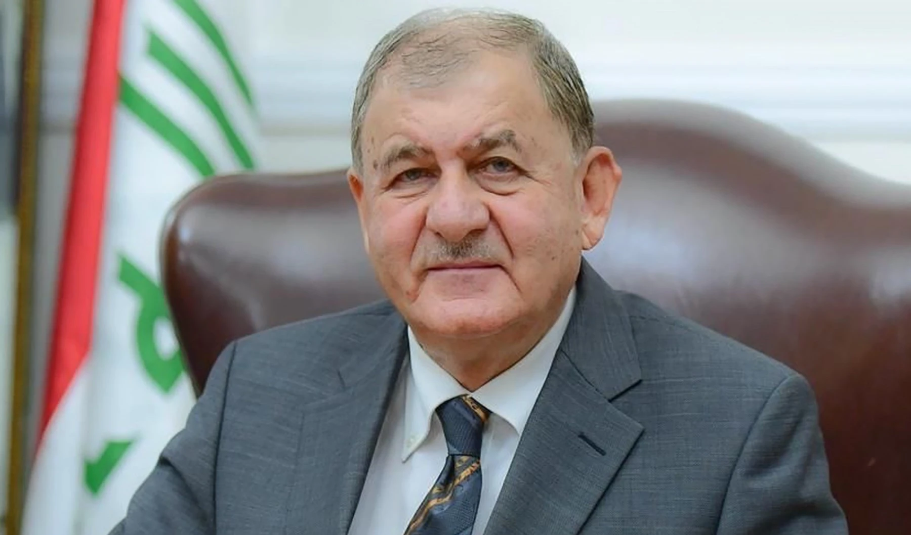 El presidente de Irak, Abd al-Latif Rashid.