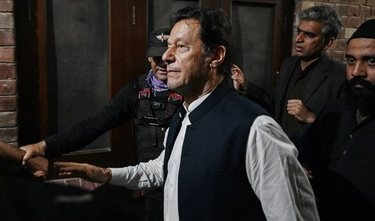 Imran Khan, ex primer ministro de Pakistán.