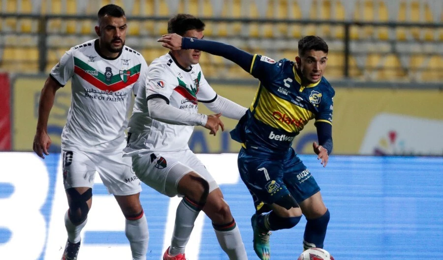 Palestino y Everton igualan en torneo de fútbol chileno