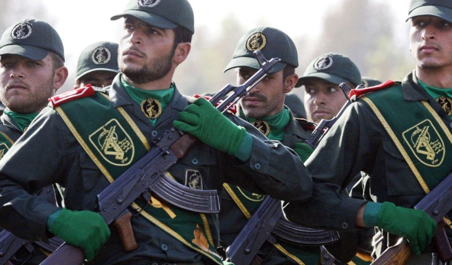 Elementos de la Guardia Revolucionaria de Irán.