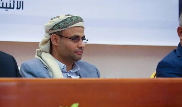 El jefe del Consejo Político Supremo en Yemen, Mahdi Al-Mashat.