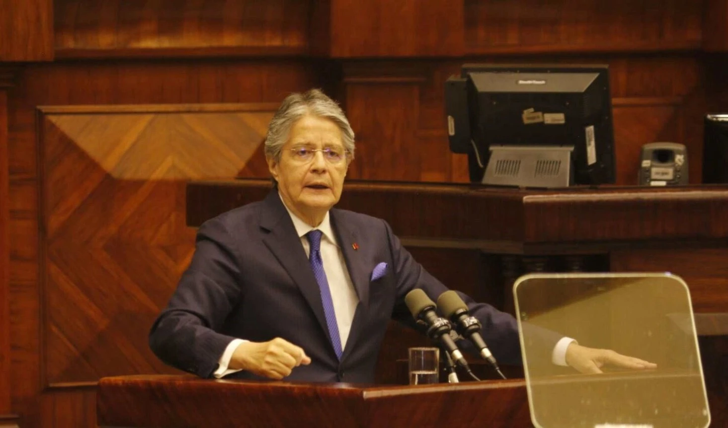 Guillermo Lasso responde en primera jornada de juicio político Guillermo Lasso responde en primera jornada de juicio político