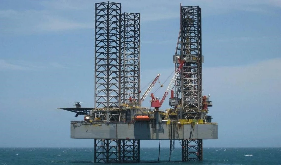 Plataforma Cardón IV instalada en Venezuela.