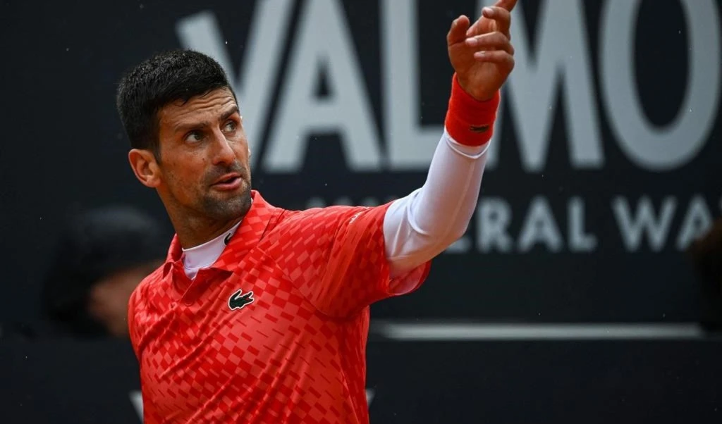 Djokovic pierde el título del Masters tenístico de Roma Djokovic pierde el título del Masters tenístico de Roma