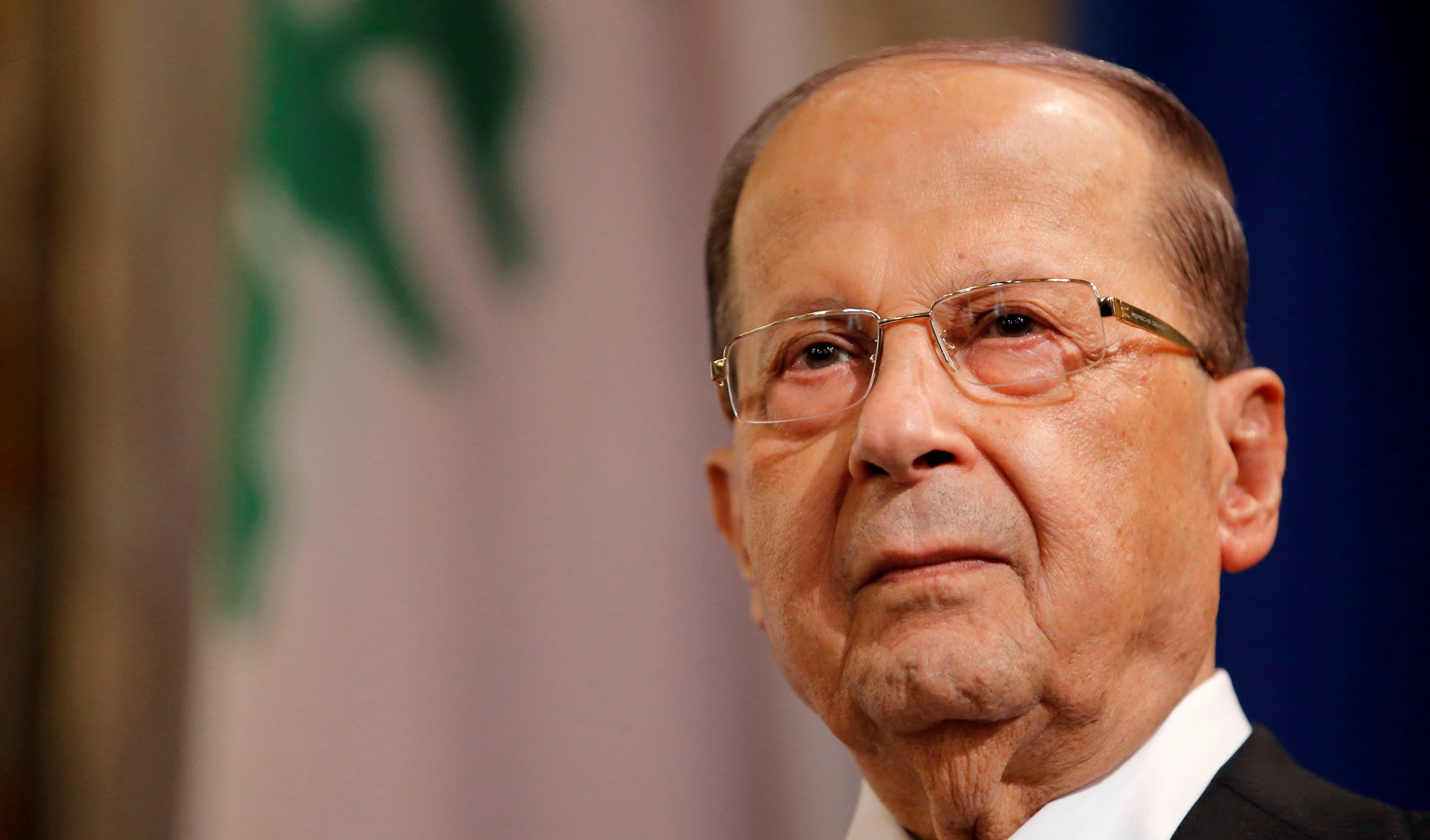 Michel Aoun, expresidente de Líbano.
