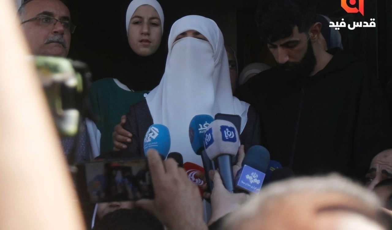 Randa Musa, esposa del prisionero mártir Khader Adnan.