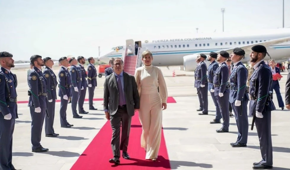 Presidente de Colombia inicia visita oficial a España