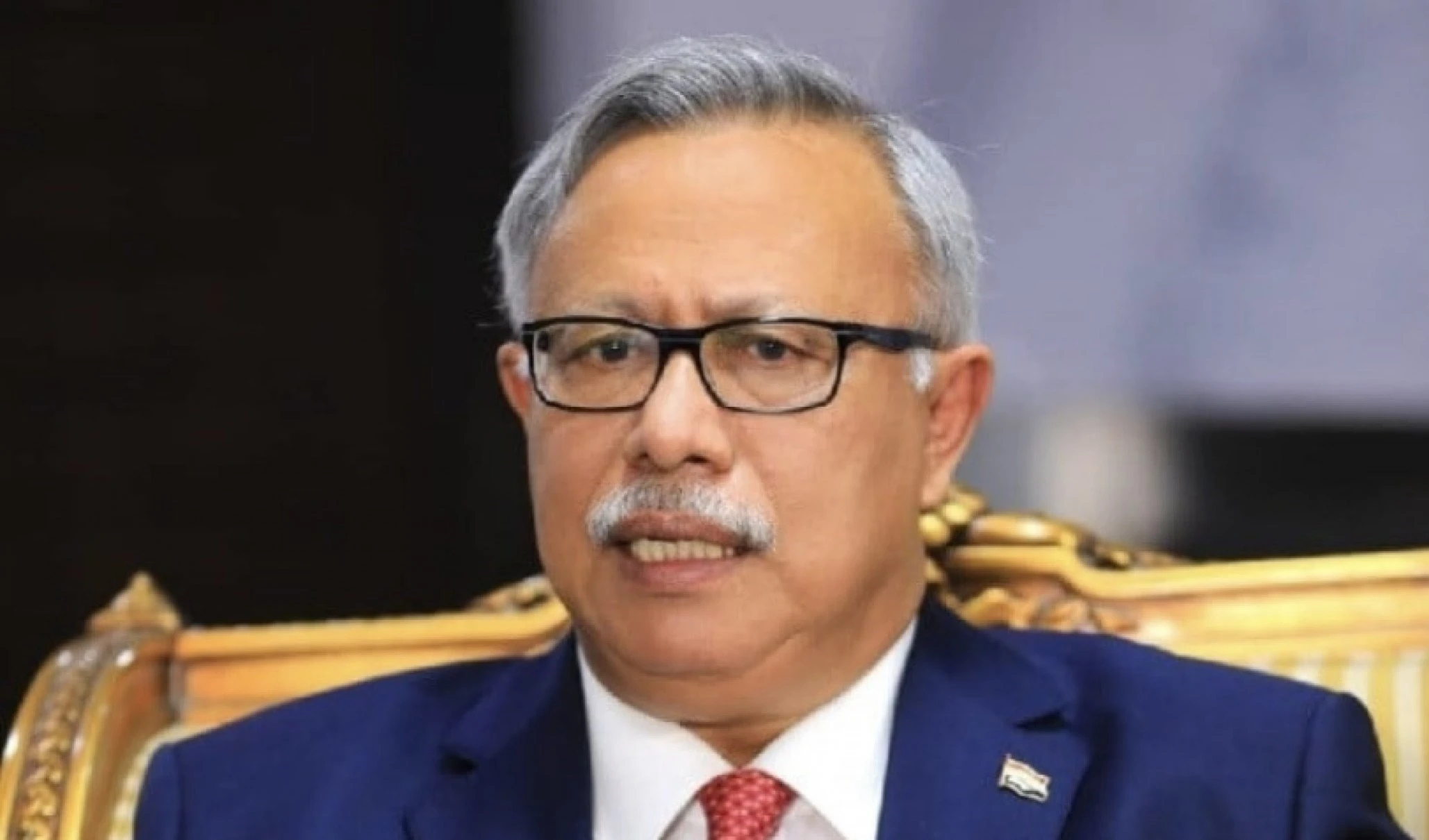 El jefe del gobierno de Saná, Abdul Aziz bin Habtoor.