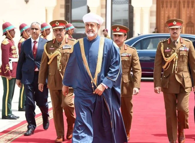 El sultán de Omán, Haitham bin Tariq Al Said.