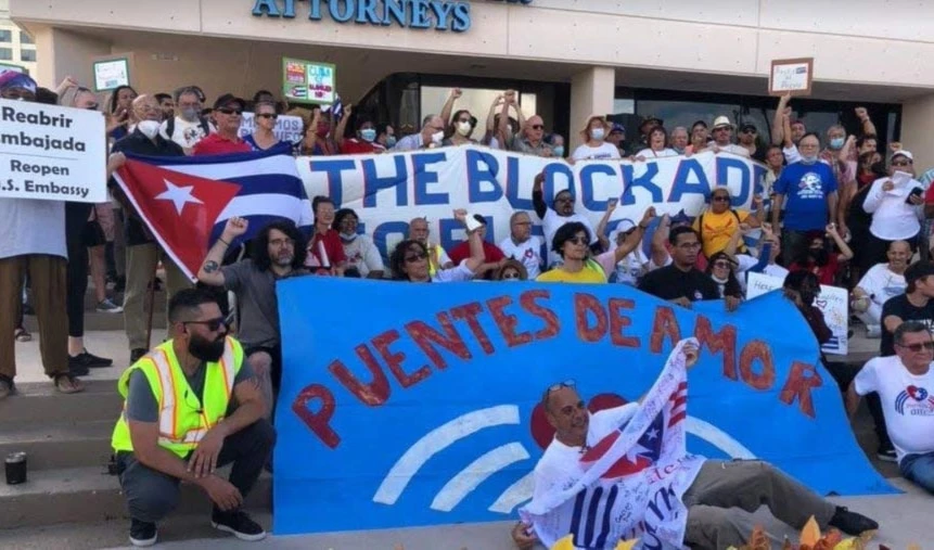 Otro domingo de solidaridad con Cuba y contra el bloqueo de EE.UU.