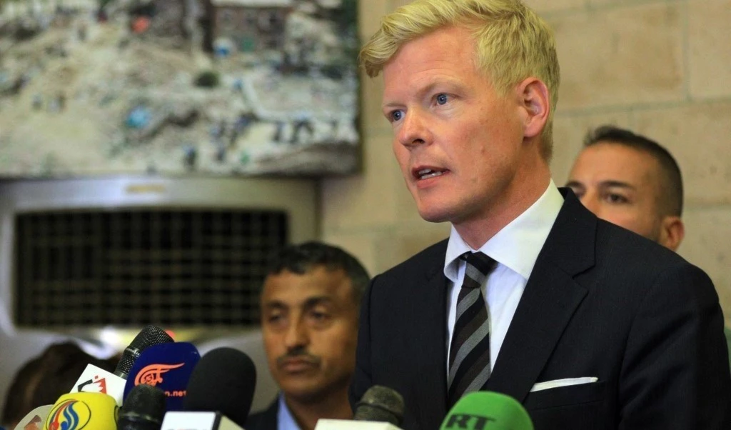 El enviado de la ONU para Yemen, Hans Grundberg. El enviado de la ONU para Yemen, Hans Grundberg.