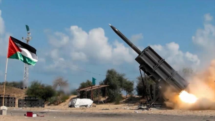 Los grupos palestinos realizan periódicamente ensayos de misiles desde las costas de la Franja de Gaza.