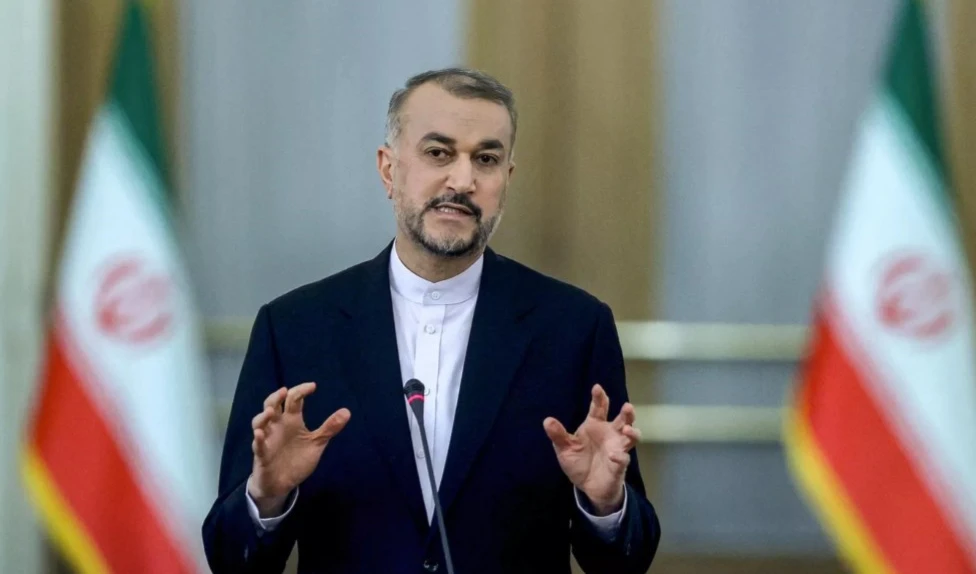 El ministro de Relaciones Exteriores iraní, Hossein Amir Abdullahian.