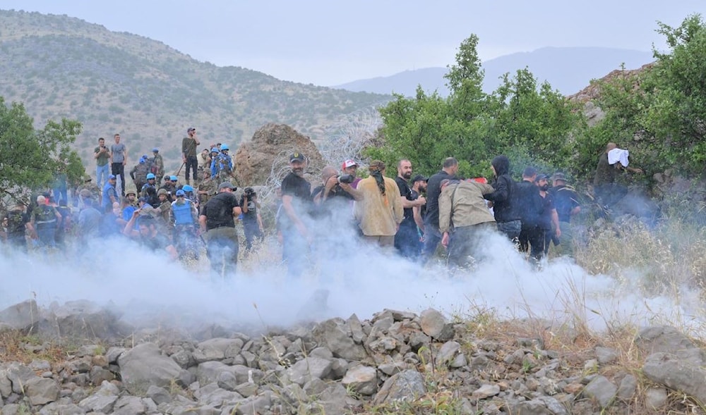 La zona fronteriza entre el Líbano y los territorios ocupados vivió dos días de tensiones entre las fuerzas de ambos bandos. 