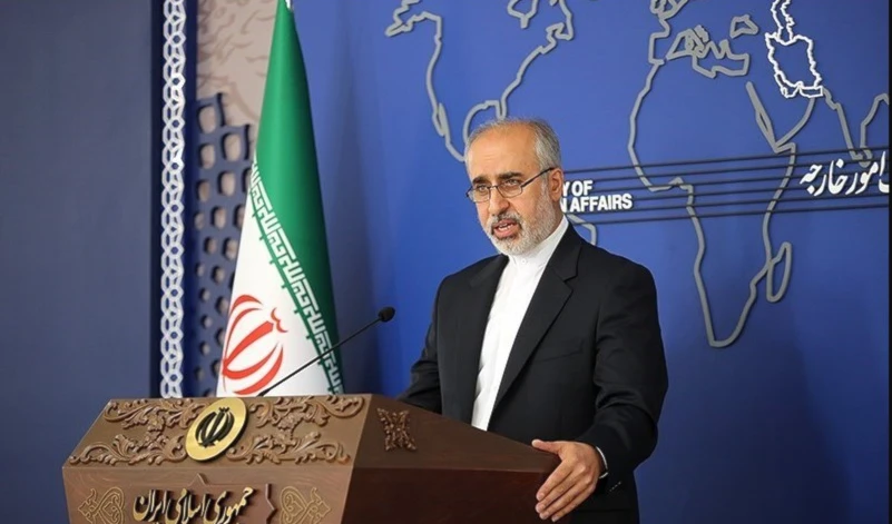 El portavoz del Ministerio de Relaciones Exteriores, Nasser Kanaani.