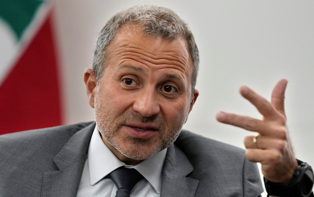 El jefe de la Corriente  Patriótica Libre del Líbano, diputado Gebran Bassil.