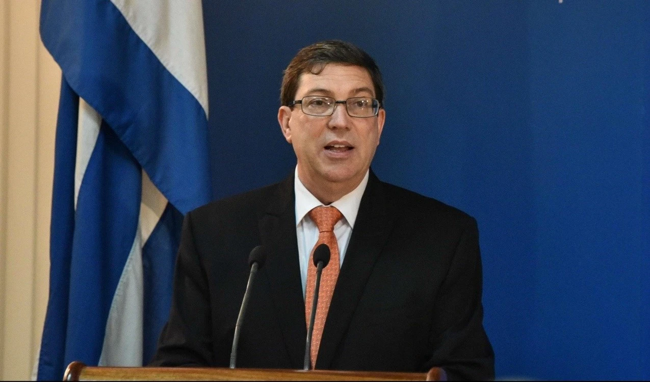 Bruno Rodríguez Parrilla, canciller cubano.