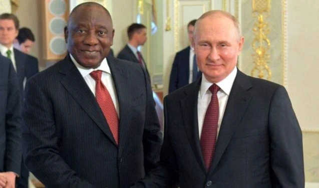 Putin recibió a delegación de mediadores de los países de África