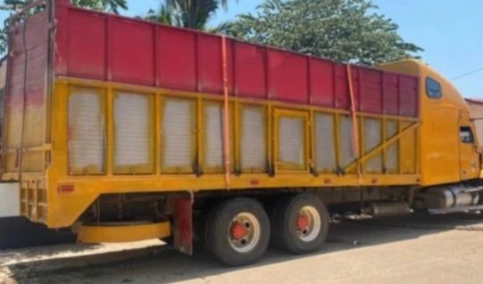 Encuentran en México 124 miigrantes encerrados en un camión de carga