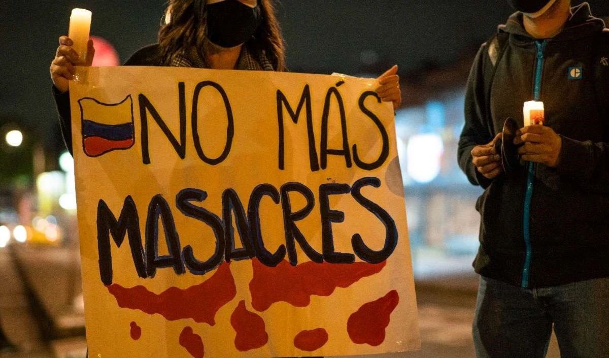 El violento incidente ocurrió en el centro de Colombia, en el municipio de La Plata, departamento de Huila.