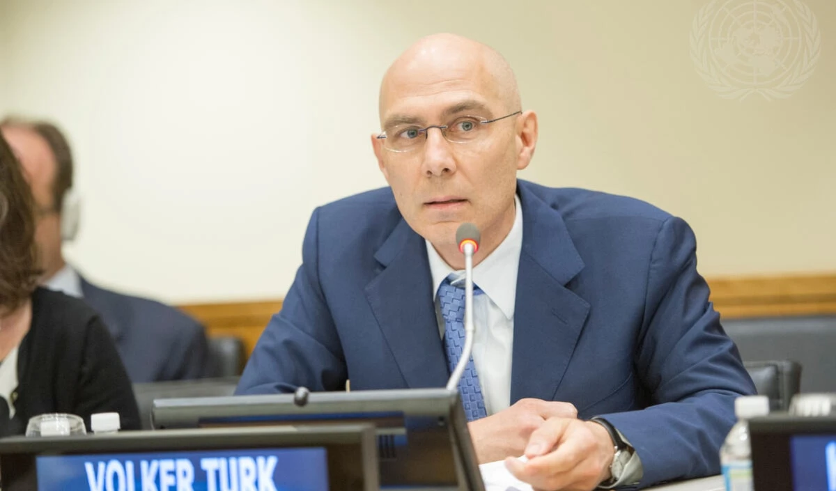 El Alto Comisionado de las Naciones Unidas para los Derechos Humanos, Volker Türk.