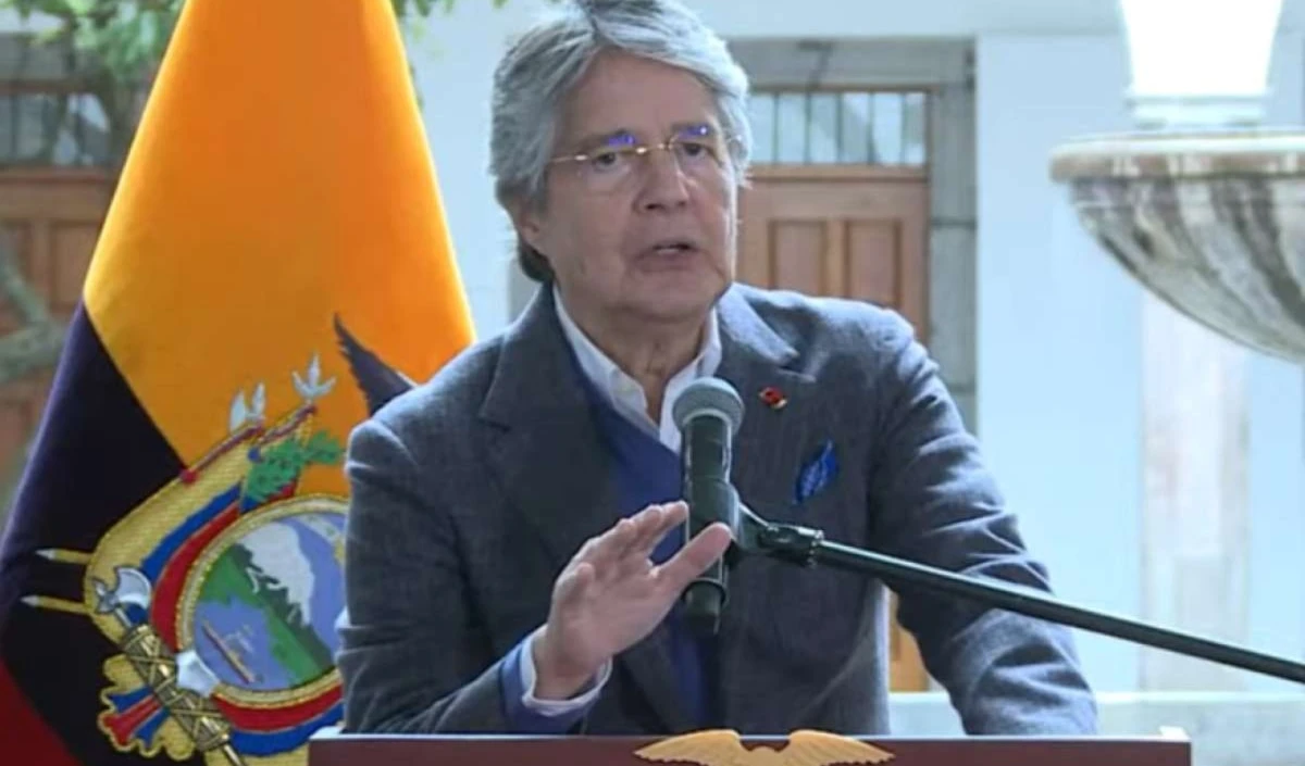 El presidente de Ecuador, Guillermo Lasso.