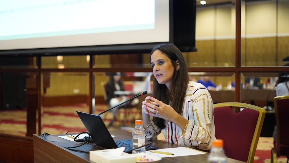 La directora general del Grupo Árabe para la Protección de la Naturaleza, Maryam Al-Jaajaa.