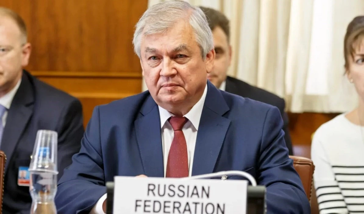 El enviado especial del presidente ruso para asuntos de asentamientos sirios, Alexander Lavrentiev..