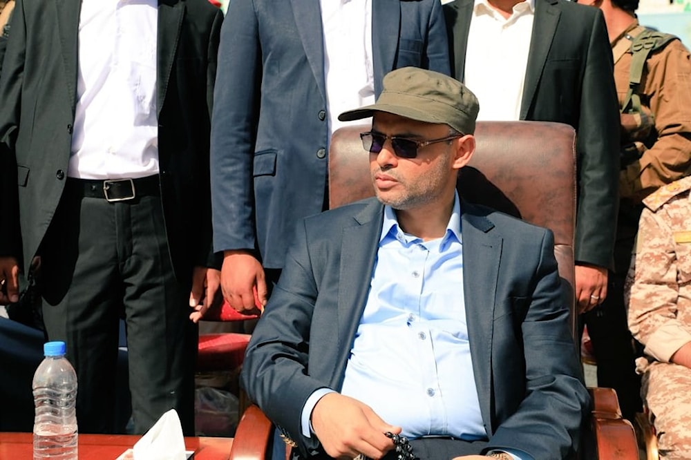 El jefe del Consejo Político Supremo en Yemen, Mahdi Al-Mashat.