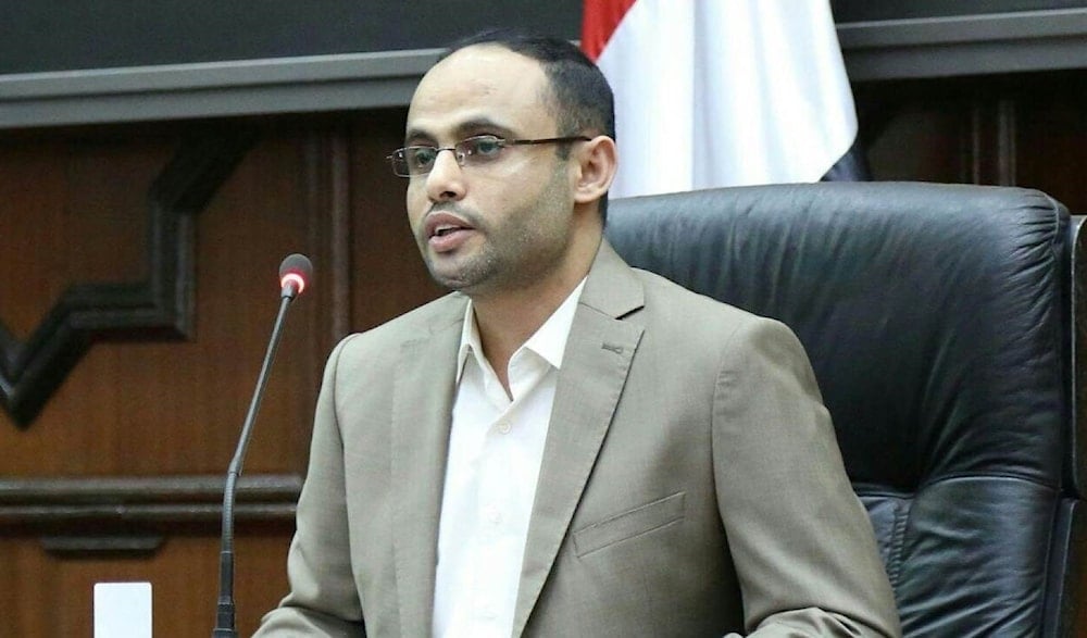 El jefe del Consejo Político Supremo en Yemen, Mahdi Al-Mashat. 