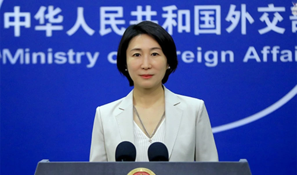 Mao Ning, portavoz del ministerio de Relaciones Exteriores de China. Mao Ning, portavoz del ministerio de Relaciones Exteriores de China.