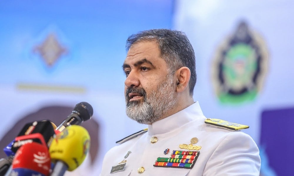 El comandante de las fuerzas navales del ejército iraní, almirante Shahram Irani. 