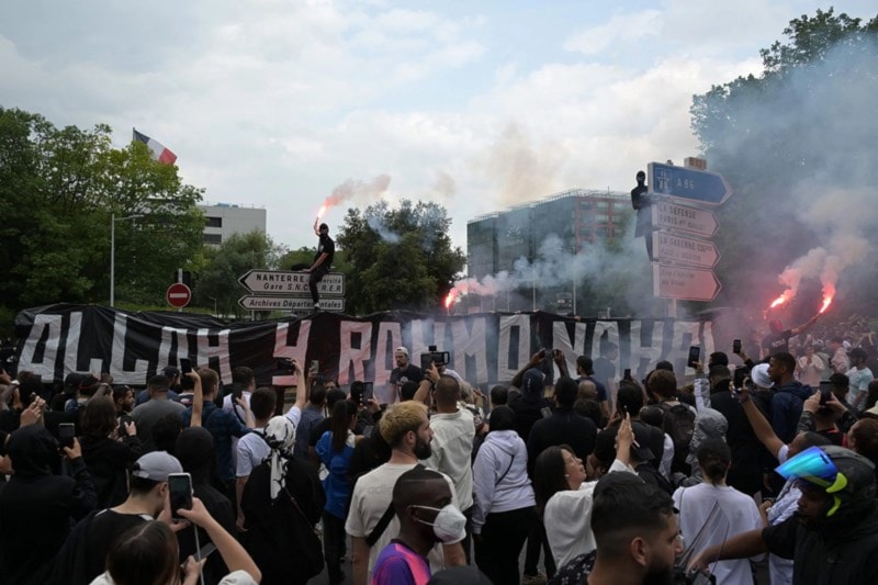 Protestas en Francia.