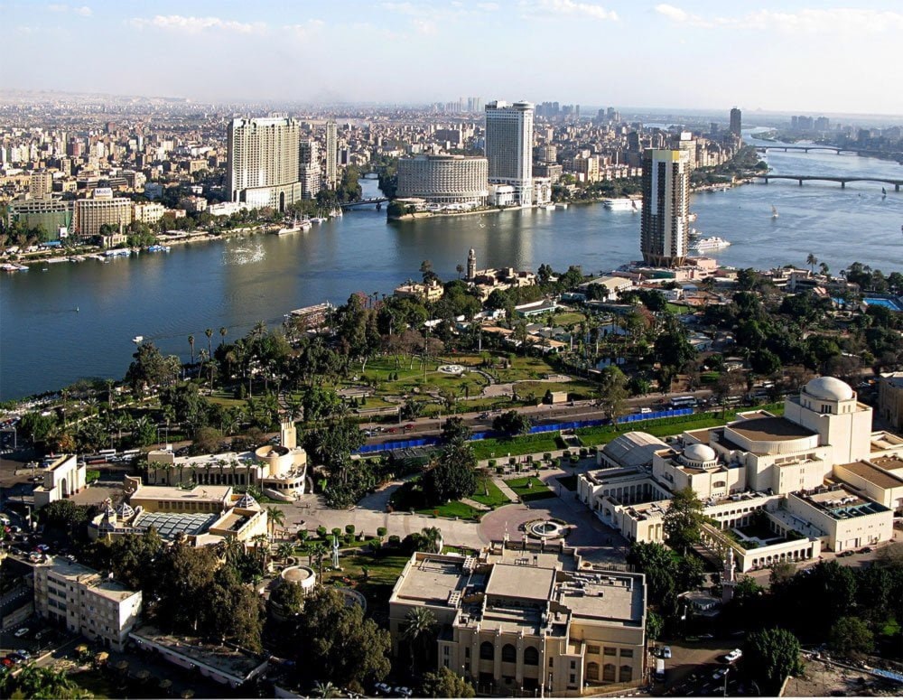 El Cairo, capital de Egipto.