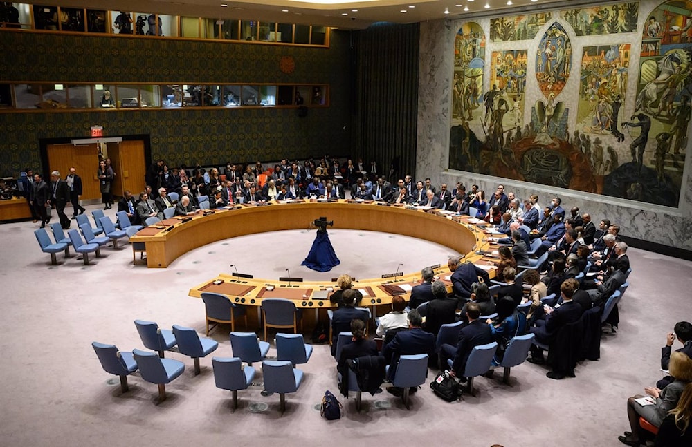 Reunión del Consejo de Seguridad de Naciones Unidas. 