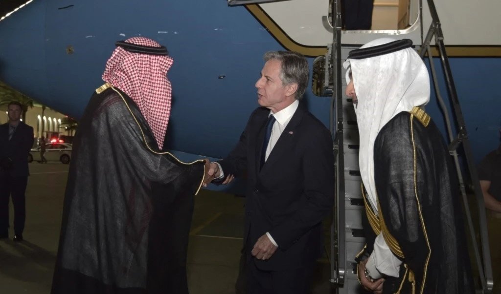 Anthony Blinken cumplirá una agenda de trabajo durante tres días en Arabia Saudita.
