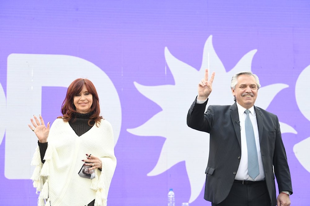 Ni el actual mandatario, Alberto Fernández, ni la vicepresidenta, Cristina Fernández, se presentarán como candidato ni a los próximos comicios generales.  