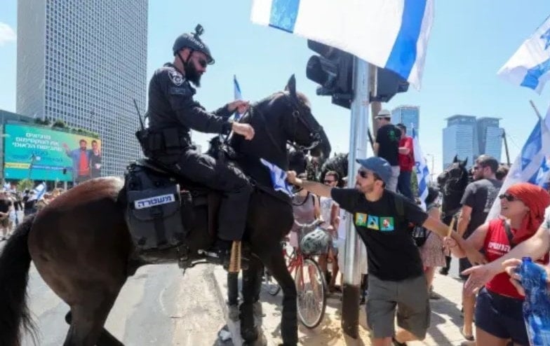 Violentas manifestaciones y represiones sacuden a “Israel”.