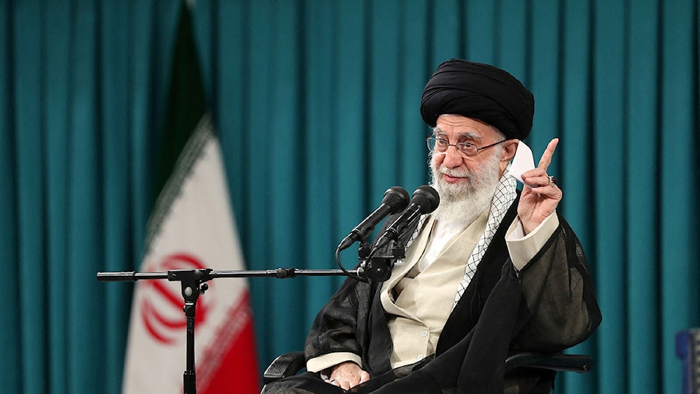 El Líder de la Revolución Islámica, Sayyed Ali Khamenei.