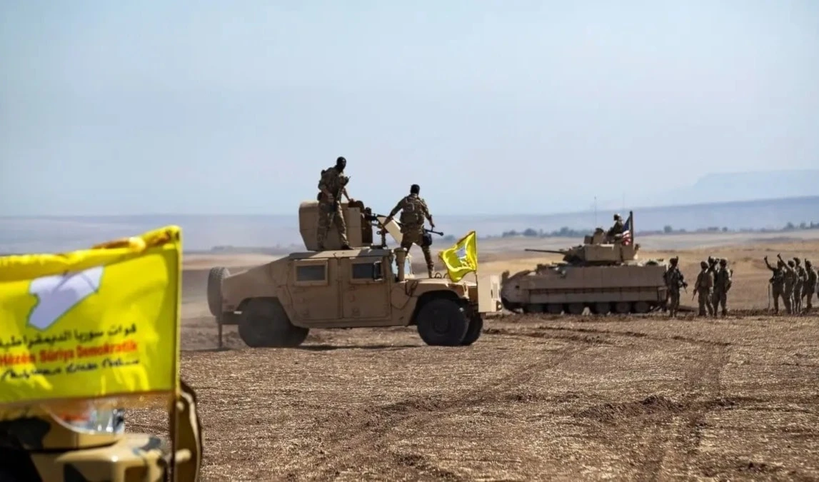 Las Fuerzas Democráticas Sirias mantienen áreas de Siria bajo su control de manera ilegal.