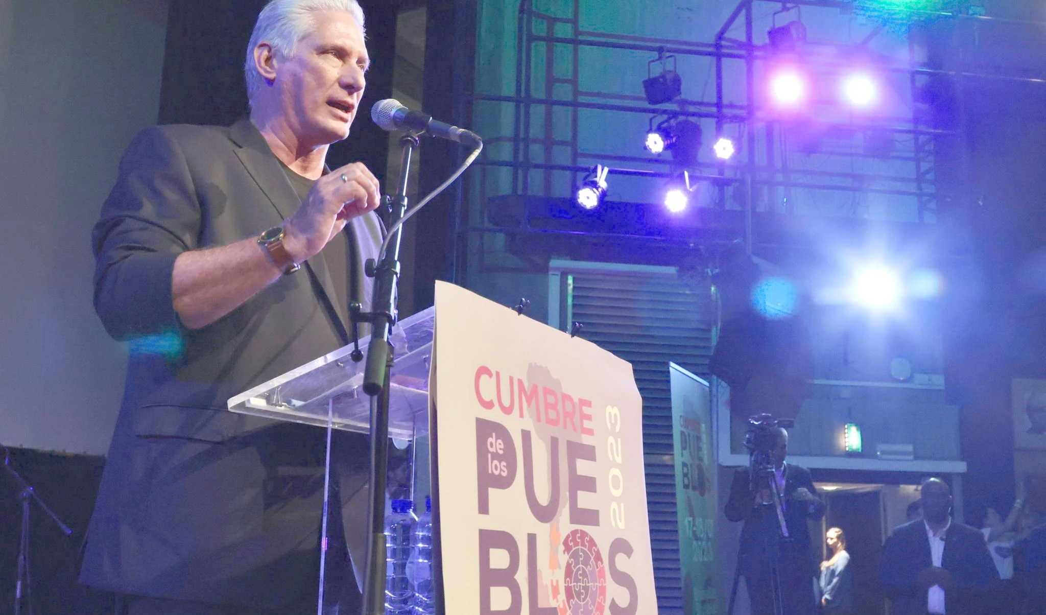 El presidente de Cuba, Miguel Díaz-Canel.