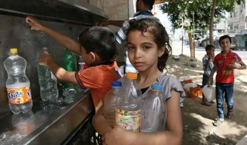 Los colonos israelíes contaminaron un manantial y tierras de cultivo en la aldea de Nahalin, al oeste de Belén. Los colonos israelíes contaminaron un manantial y tierras de cultivo en la aldea de Nahalin, al oeste de Belén.