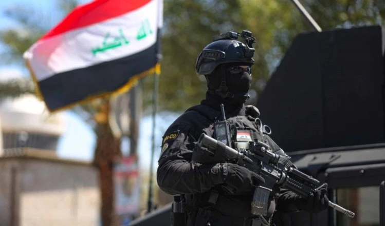 Miembros de las Fuerzas de Seguridad iraquíes.