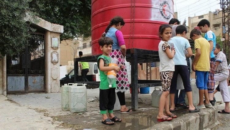 Siria denunció en los términos más enérgicos el uso del agua como una herramienta para lograr fines políticos.