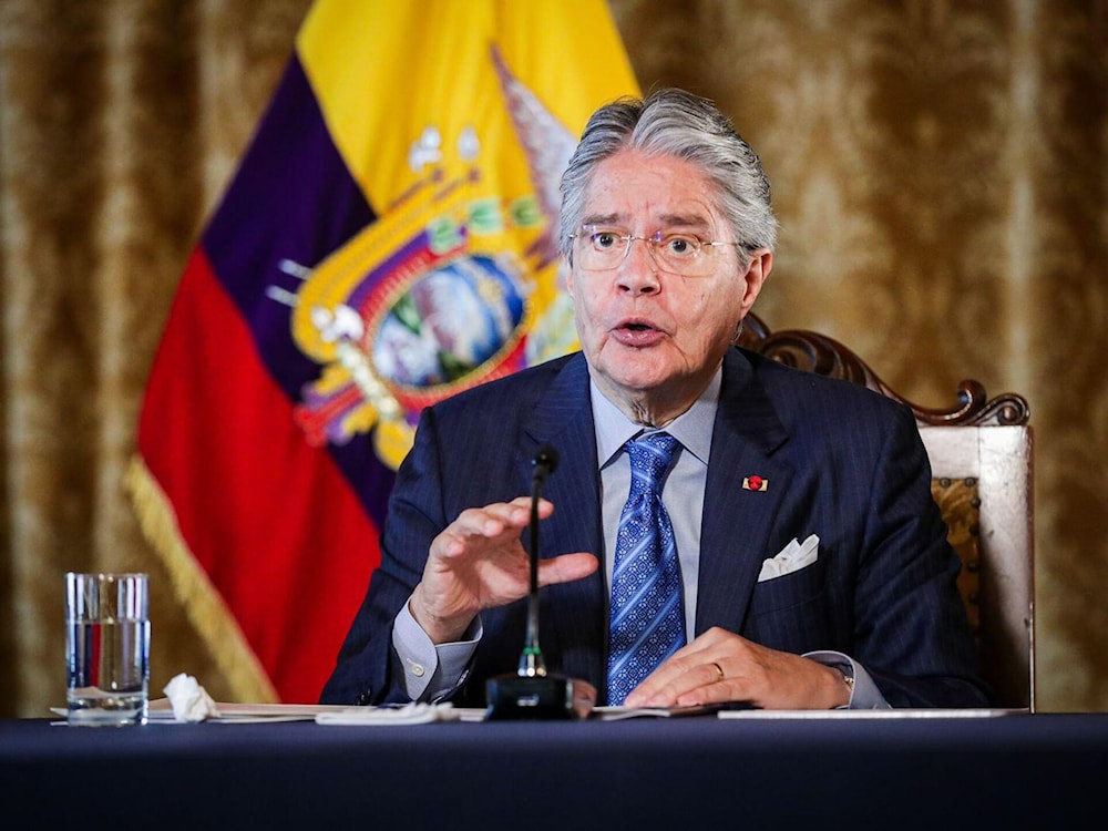 El presidente de Ecuador, Guillermo Lasso.